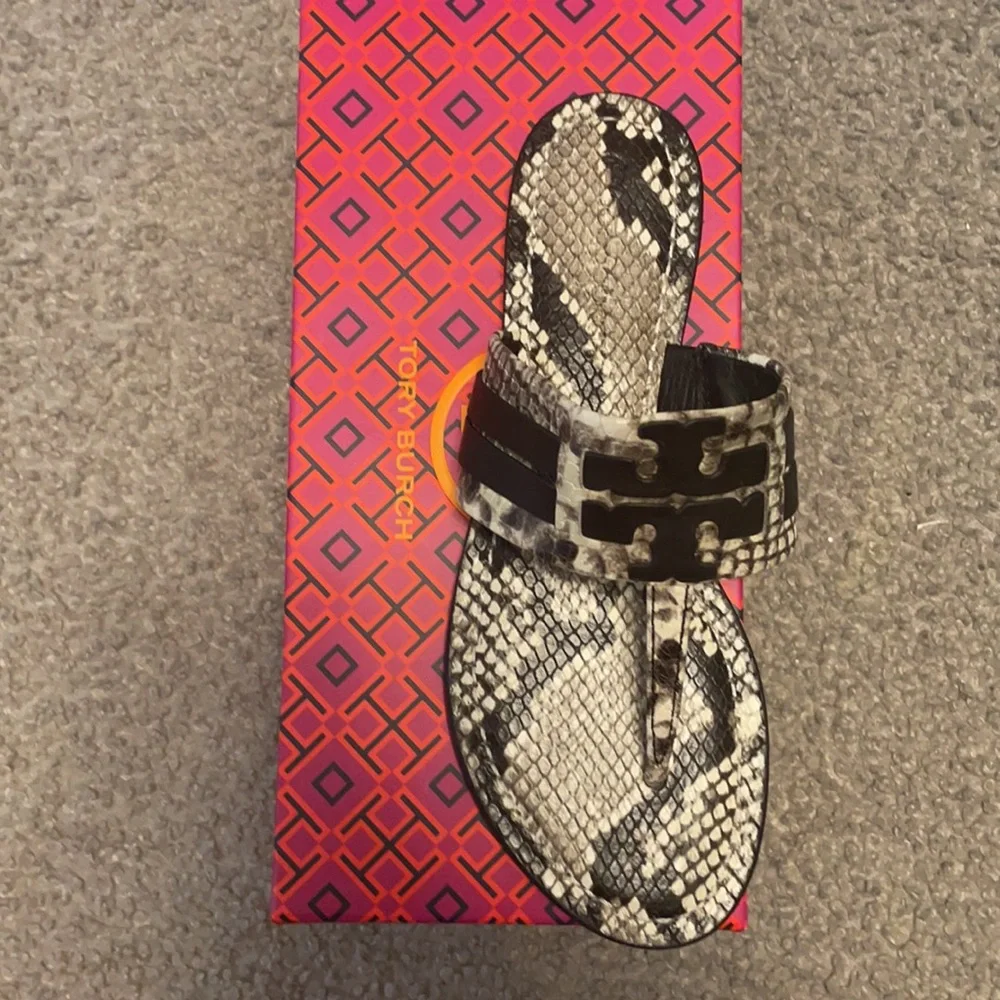 Tory Burch black white